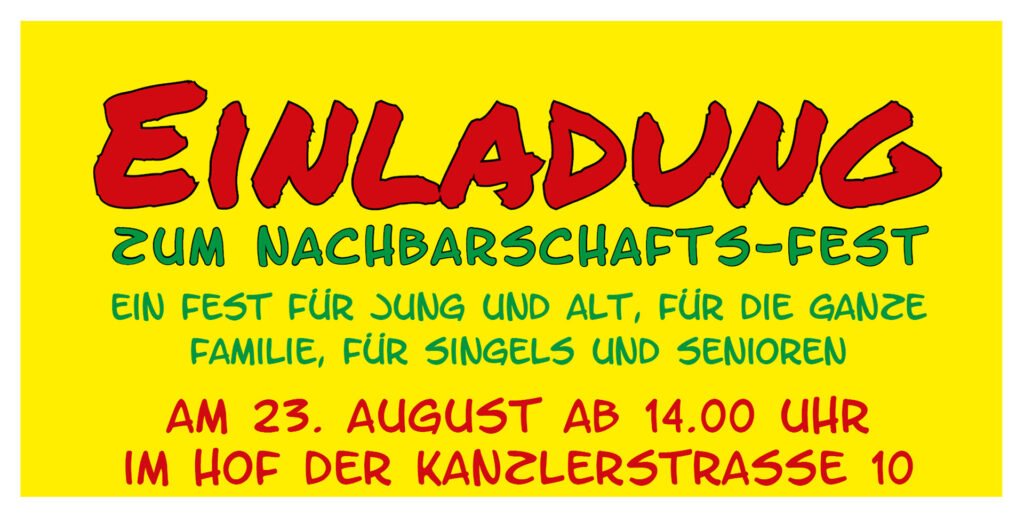 Banner Nachbarschaftsfest 2026